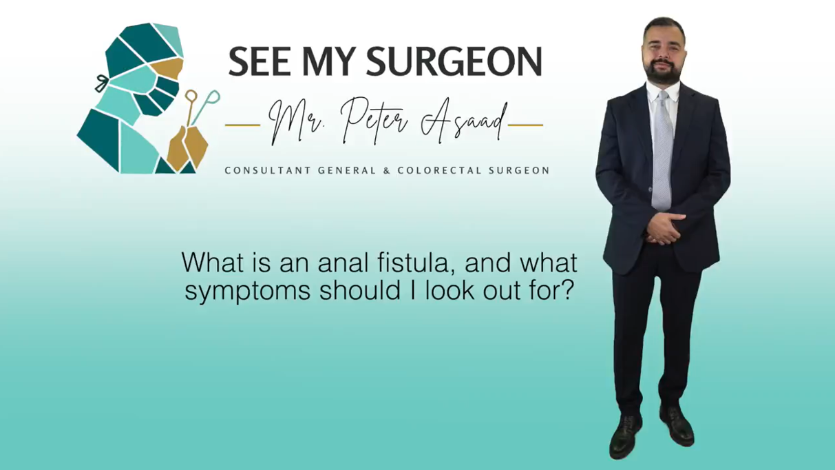 what is an anal fistula
